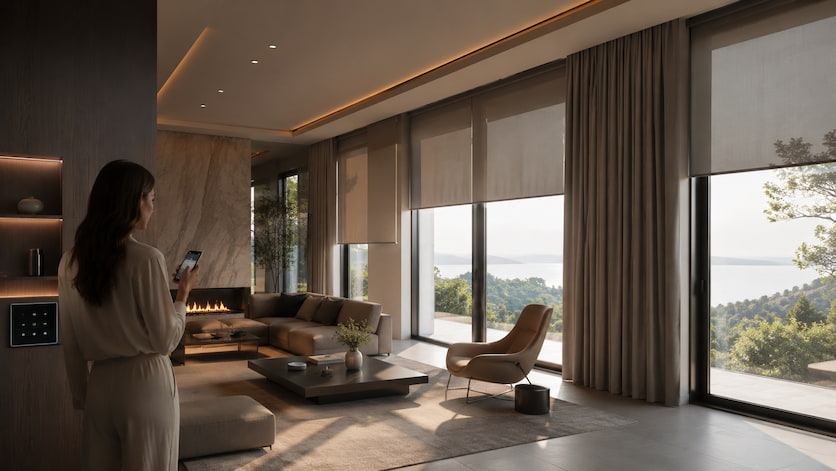 Automação de cortinas e persianas: como funciona e vantagens